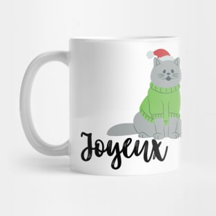 French Christmas sweater | Joyeux Noël Mug